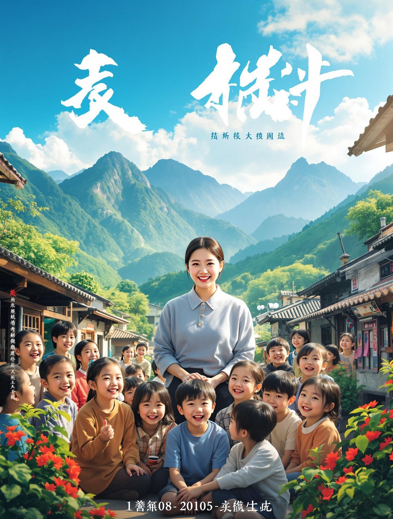 今日影视作品《山村教师》官方海报